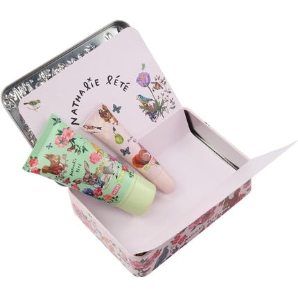 Vintage & Co X Nathalie Lete Forest Folk Hand and Lip Tin