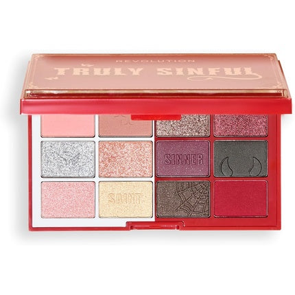 Revolution Beauty Truly Sinful Blood Eyeshadow Palette - Halloween Face & Eye