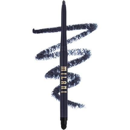 Milani Stay Put Eyeliner Picante 0.01 Ounce Cruelty-Free Self-Sharpening Eye Pencil with Built-In Smudger