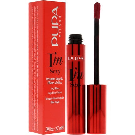 Pupa Milano I Am Sexy Vinyl Effect Liquid Lip Colour Lipstick 006 Strawberry