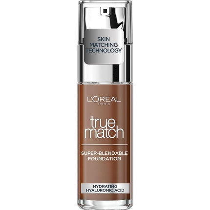 Sale Loreal Paris True Match Foundation 10N CacaoCocoa with Hyaluronic Acid 30ml