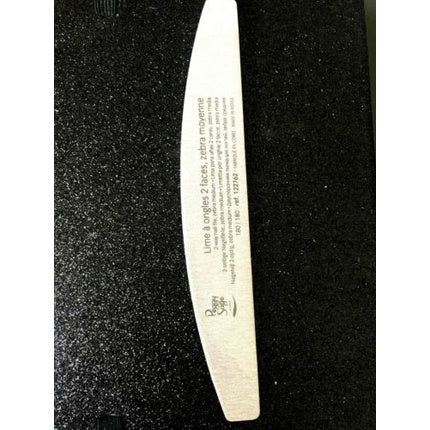 Peggy Sage Professional White 2 Face Zebra Medium Grits 180/180