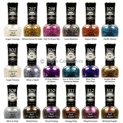 KLEANCOLOR 3D Nail Lacquer Polish - Joy's Cosmetics