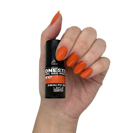 Layla Cosmetics One Step Gel Nail Polish Alpine White 5ml