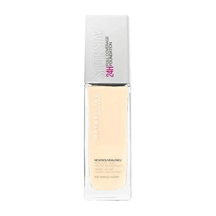 Maybelline 24H Full Coverage Foundation 12 Bare Beige