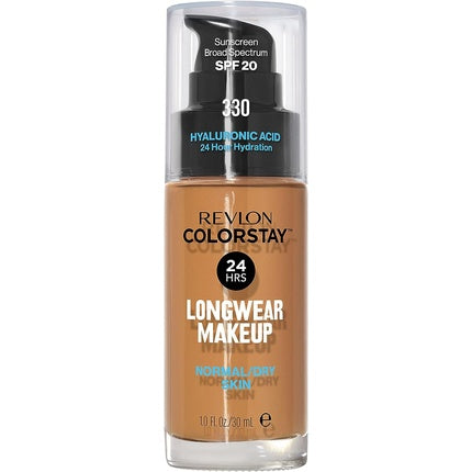 Revlon ColorStay Makeup Foundation for Normal/Dry Skin 30ml Natural Tan 330