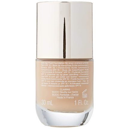 Clarins Everlasting Youth Fluid 112.3 Sandalwood 30mL SPF15 Makeup for Women