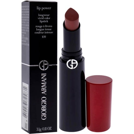 Giorgio Armani Lip Power Longwear Vivid Color Lipstick 0.11 oz