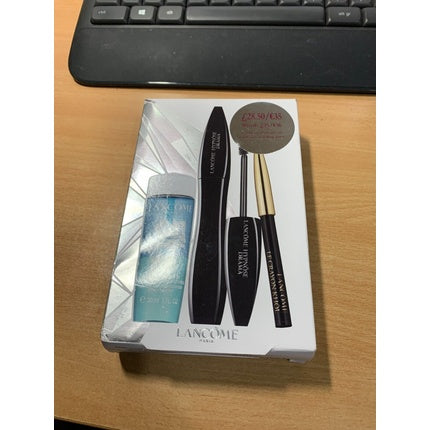 Lancôme Hypnôse Doll Eyes Mascara Holiday Gift Set for Her Hypnôse Drama Mascara 01 Excessive Black 6.5ml - Original Size + Crayon Khôl 01 Black Eye Pencil Travel Size + Bi Facil Eye Makeup Remover 30ml