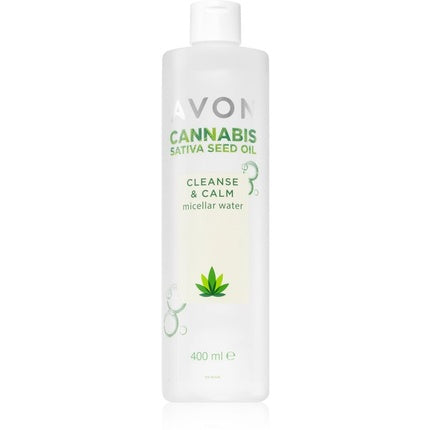 Avon Cannabis Sativa Oil Cleanse & Calm Micellar Water - 400 ml
