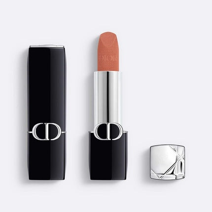Dior Rouge Couture Color Lipstick Floral Lip Care 200 Nude Touch Velvet