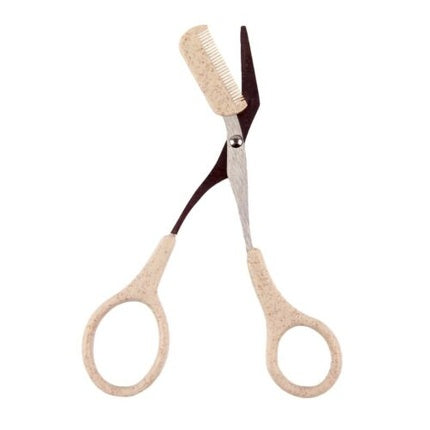 O Mio Bio Biodegradable Eyebrow Scissors with Comb Donegal
