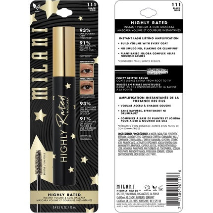 Milani Highly Rated 10-in-1 Mascara