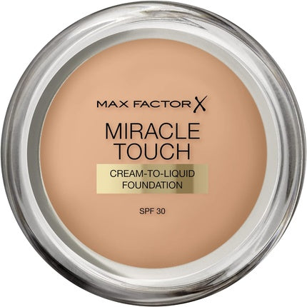Max Factor Miracle Touch Foundation with SPF 30 and Hyaluronic Acid 60 Sand