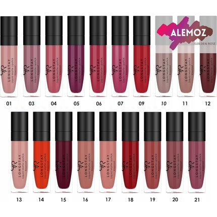 Golden Rose Longstay Liquid Matte Lipstick R-MLL 34 Tapestry
