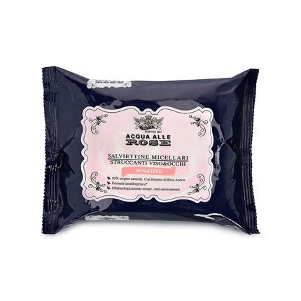 Acqua Alle Rose Sensitive Skin Makeup Remover Wipes 20 Wipes