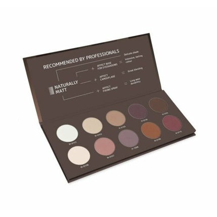 Affect Naturally Matt Pressed Eyeshadow Palette - 10x2g