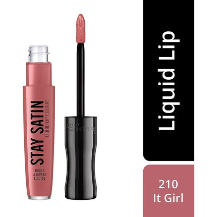 Rimmel London Stay Satin Liquid Lipstick 5.5ml 210 It Girl