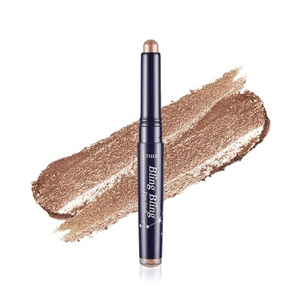 ETUDE Bling Bling Eye Stick #18 Moon Star Long-Lasting Eye Shadow Stick with Blinding Glow and Soft Creamy Texture for Shining Eyes