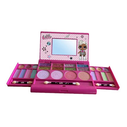 LOL Surprise Lorenay Palette Makeup 8 Shimmering Shadows 21 Color Glosses with Mirror and Brushes - One Size