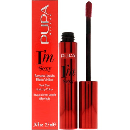 Pupa Milano I Am Sexy Vinyl Effect Liquid Lip Color Lipstick 006 Strawberry