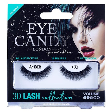 3D Style False Eyelashes Amber
