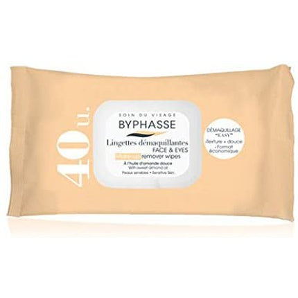 Byphasse Toallitas Desmaquillante Piel Sensibles 40 Unidades