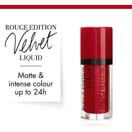 Bourjois Rouge Edition Velvet Liquid Lipstick 15 Red-Volution 7.7ml