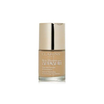 CLARINS Skin Illusion Velvet Natural Matifying and Hydrating Foundation 1 Oz