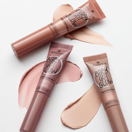 Essence Liquid Highlighter Baby Got Glow 10 Sassy In Silk 10ml