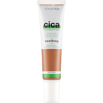 Collection Cosmetics Hydrating Medium Coverage Cica Foundation Infused with Anti-Redness 30ml Honey