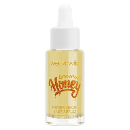 wet n wild Primer Serum Wild Crush Honey Collection 2-in-1 Face Serum with Primer Rose Water, Camellia Leaf Extract, and Green Tea Honey Bee Mine Face Primer Honey Bee Mine