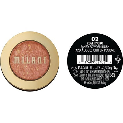 Milani Baked Blush Rose D'Oro