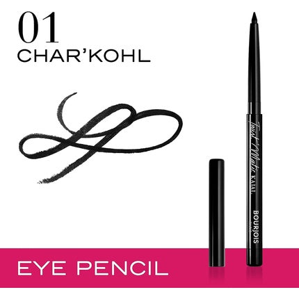 Bourjois Twist Matic Kajal Eyeliner - 01 Char'kohl