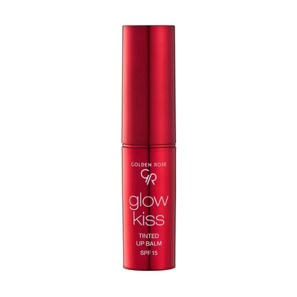 Golden Rose Cosmetics Glow Kiss Tinted Lip Balm with SPF15 Vegan Formula Strawberry