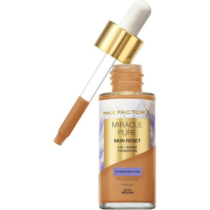 MAX FACTOR Miracle Pure Serum Foundation 80-85 Medium