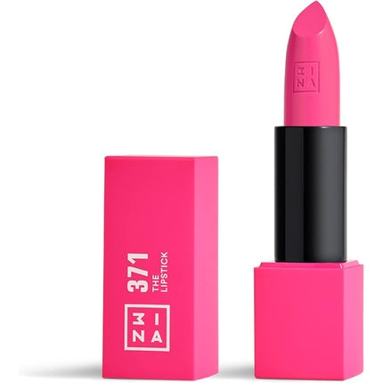 3INA Makeup The Lipstick 371 Doll Pink Lipstick with Vitamin E and Shea Butter to Nourish the Lips Long Lasting Lip Color with Matte Finish and Creamy Texture Vegan Cruelty Free