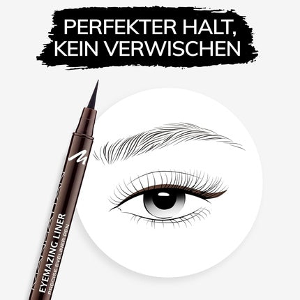 Manhattan Eyemazing Liner Brown Toffee 69U 1.2ml