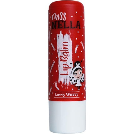 Miss Nella LUVVY WUVVY Red Hypoallergenic Children Lip Balm Non Toxic Makeup for Kids