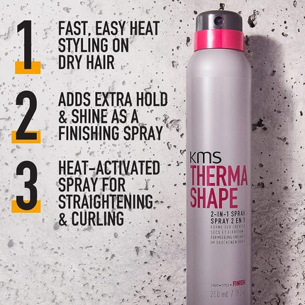 KMS ThermaShape 2-in-1 Spray 200ml