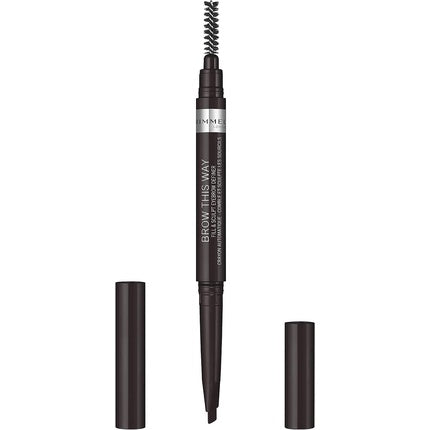 Rimmel Brow This Way Fill & Sculpt Eyebrow Definer 004 Soft Black