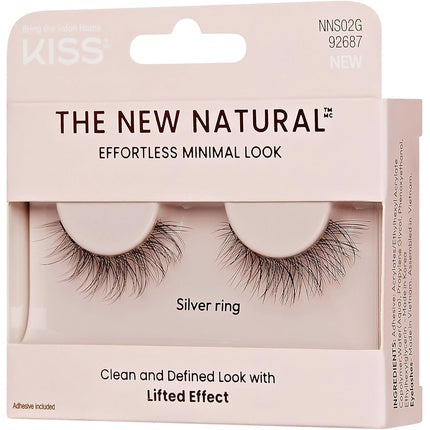 KISS The New Natural False Eyelashes Full Strip Lash 1 Pair