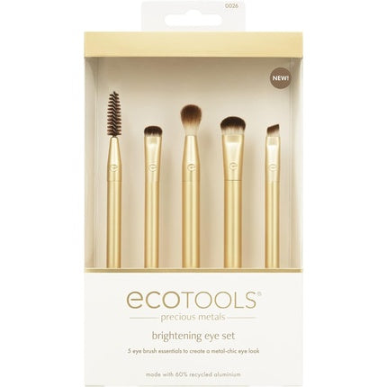 EcoTools Precious Metals Brightening Eye Set Eye Brush Kit 5 Piece Set