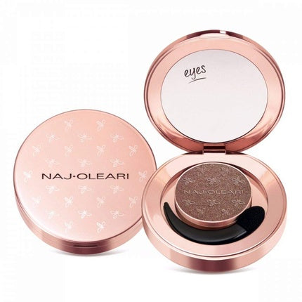 NAJ-OLEARI Colour Fair Eyeshadow Wet & Dry Makeup for Face 12 Brown Mauve