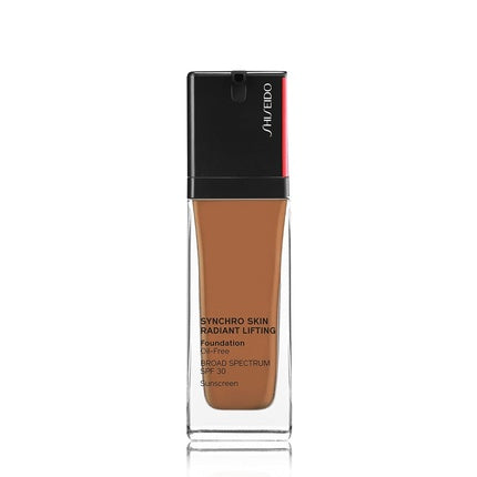 Shiseido Synchro Skin Radiant Lifting Foundation SPF 30 Medium-to-Full Buildable Coverage 1.01 Fl Oz Topaz 460