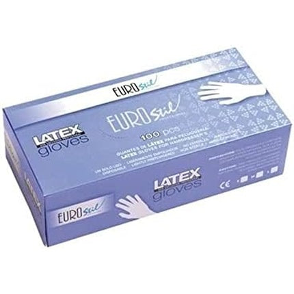 Eurostil White Latex Glove Small 200g