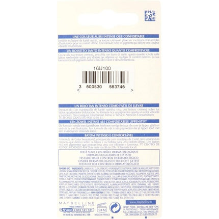 Maybelline Color Sensational Lipstick 547 Pleasure Me Red