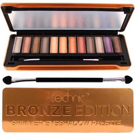 Technic Bronze Edition Shimmer Eyeshadow Palette