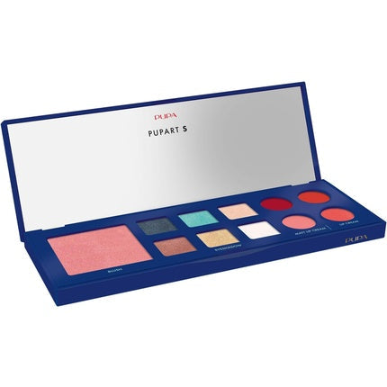 Pupart S Makeup Palette 004 Blue by Pupa Milano for Women 0.4 oz