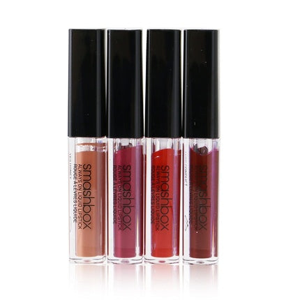 Smashbox Always On Liquid Lip Set, 4 Travel Sizes